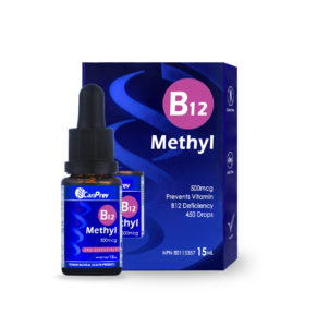 CanPrev B12 Methyl Drops bottle