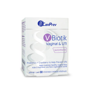 CanPrev Women V Biotik Vaginal & UTI bottle