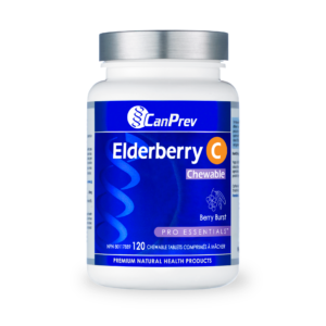 CanPrev Elderberry C Chewables bottle