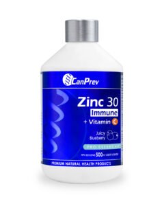 CanPrev Zinc 30 Immune Vitamin C bottle