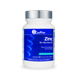 CanPrev Zinc Bis-Glycinate 25 bottle