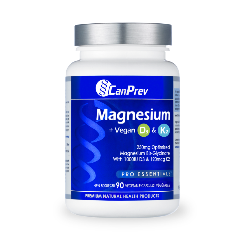 Magnesium + Vegan D3 & K2